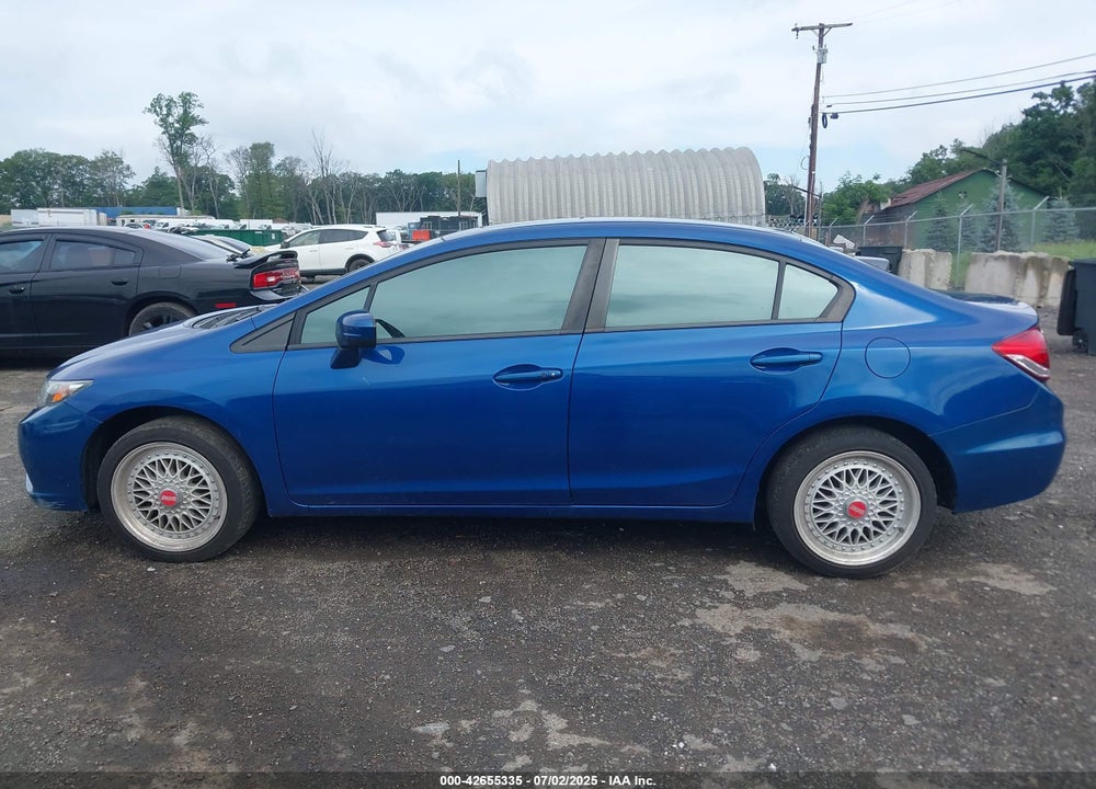 2014 HONDA CIVIC VIN: 19XFB2F8XEE055650