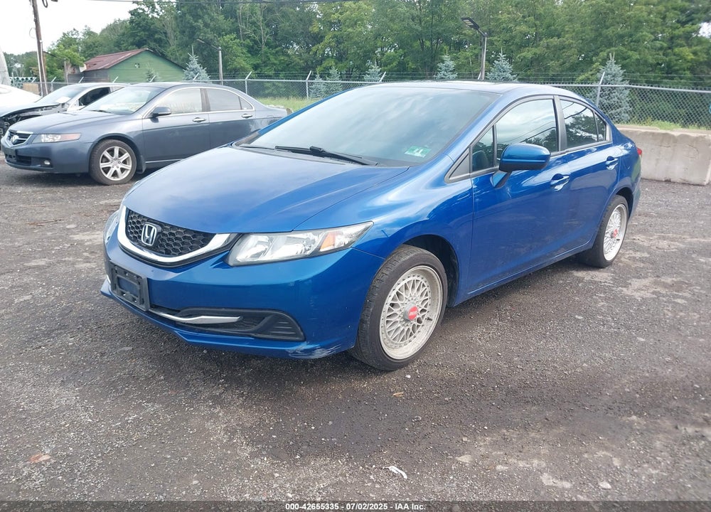2014 HONDA CIVIC VIN: 19XFB2F8XEE055650
