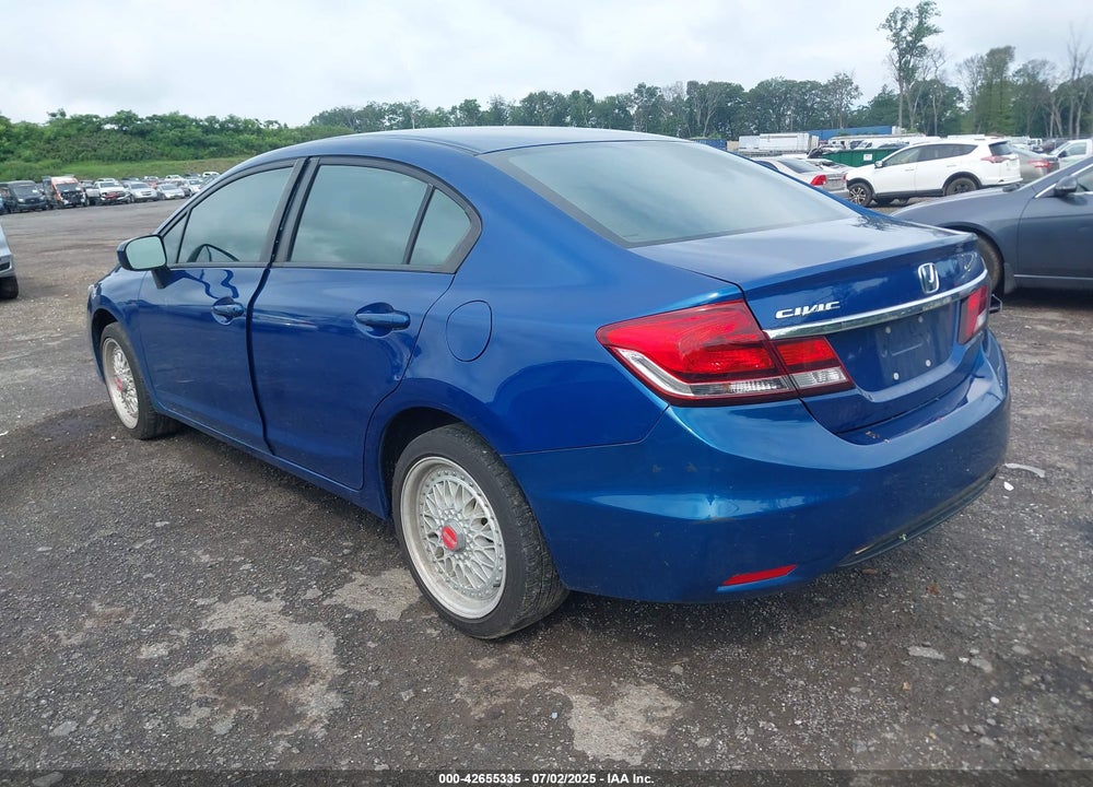 2014 HONDA CIVIC VIN: 19XFB2F8XEE055650