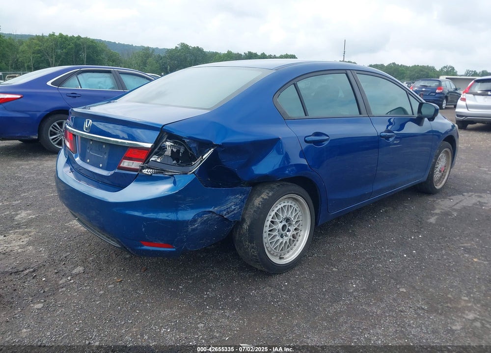 2014 HONDA CIVIC VIN: 19XFB2F8XEE055650
