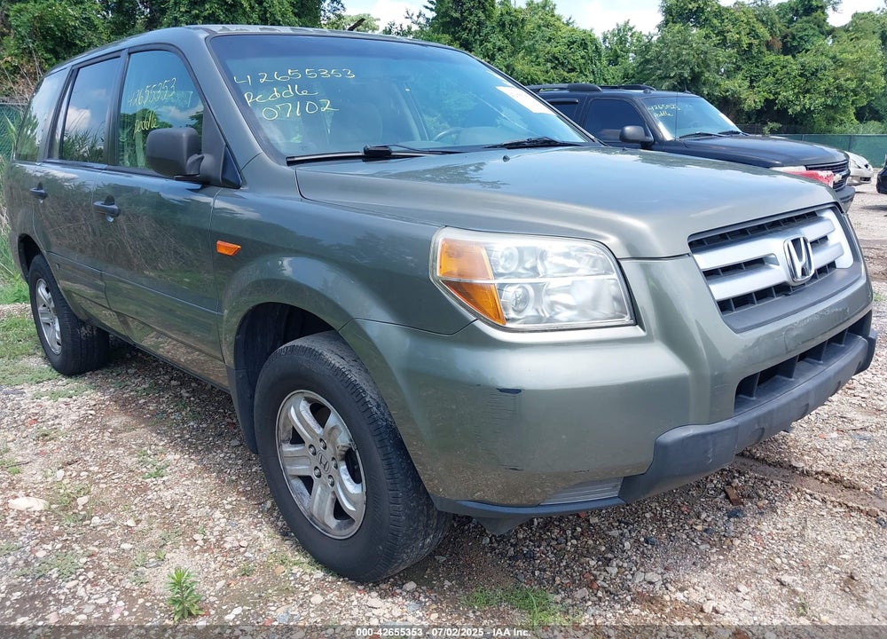2007 HONDA PILOT VIN: 2HKYF18137H507184