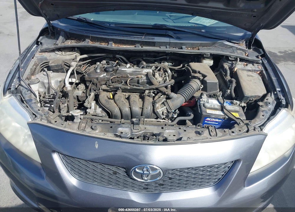 2009 TOYOTA COROLLA VIN: JTDBL40E59J009173