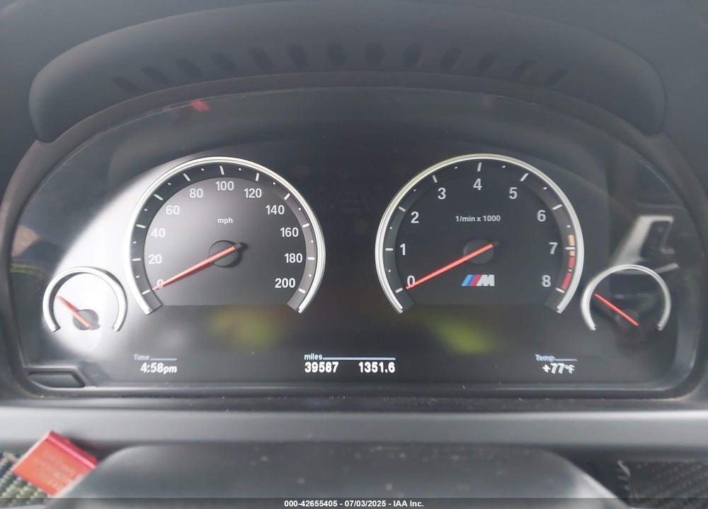 2013 BMW M6 VIN: WBSLZ9C55DDZ78127