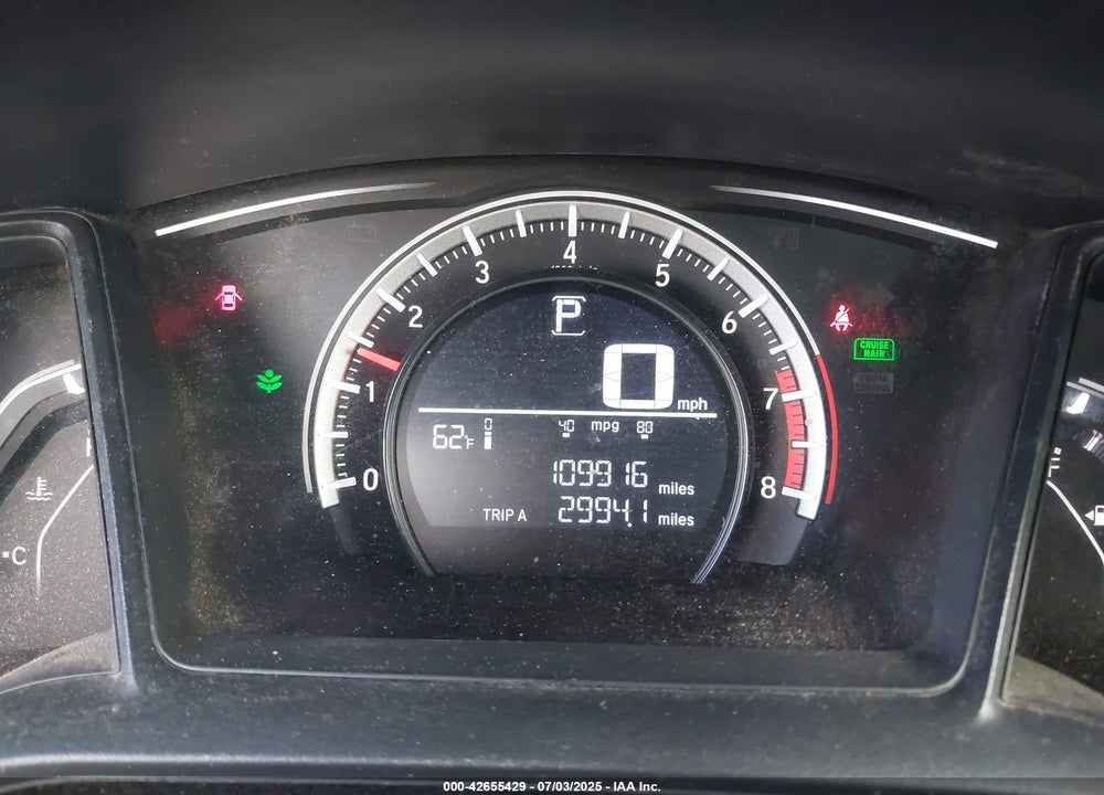 2016 HONDA CIVIC LX-P VIN: 2HGFC4B09GH309124
