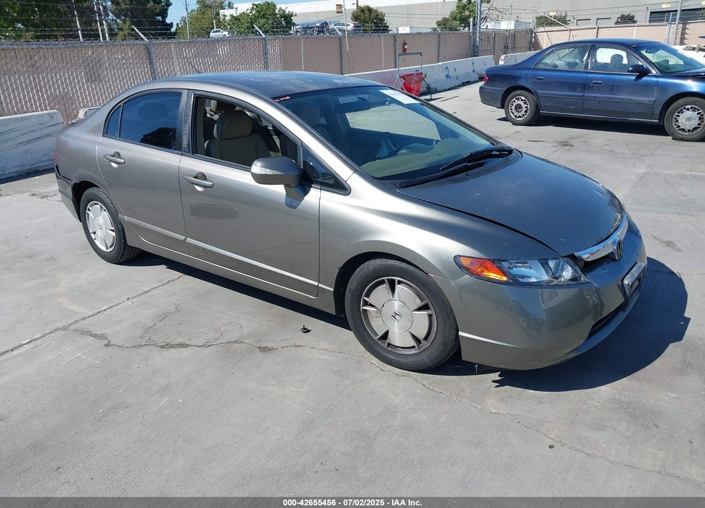 2007 HONDA CIVIC HYBRID VIN: JHMFA36227S021950