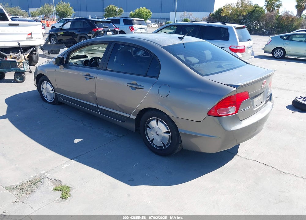 2007 HONDA CIVIC HYBRID VIN: JHMFA36227S021950