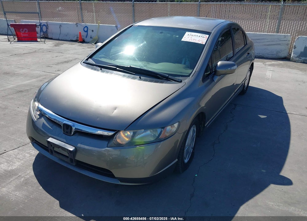 2007 HONDA CIVIC HYBRID VIN: JHMFA36227S021950