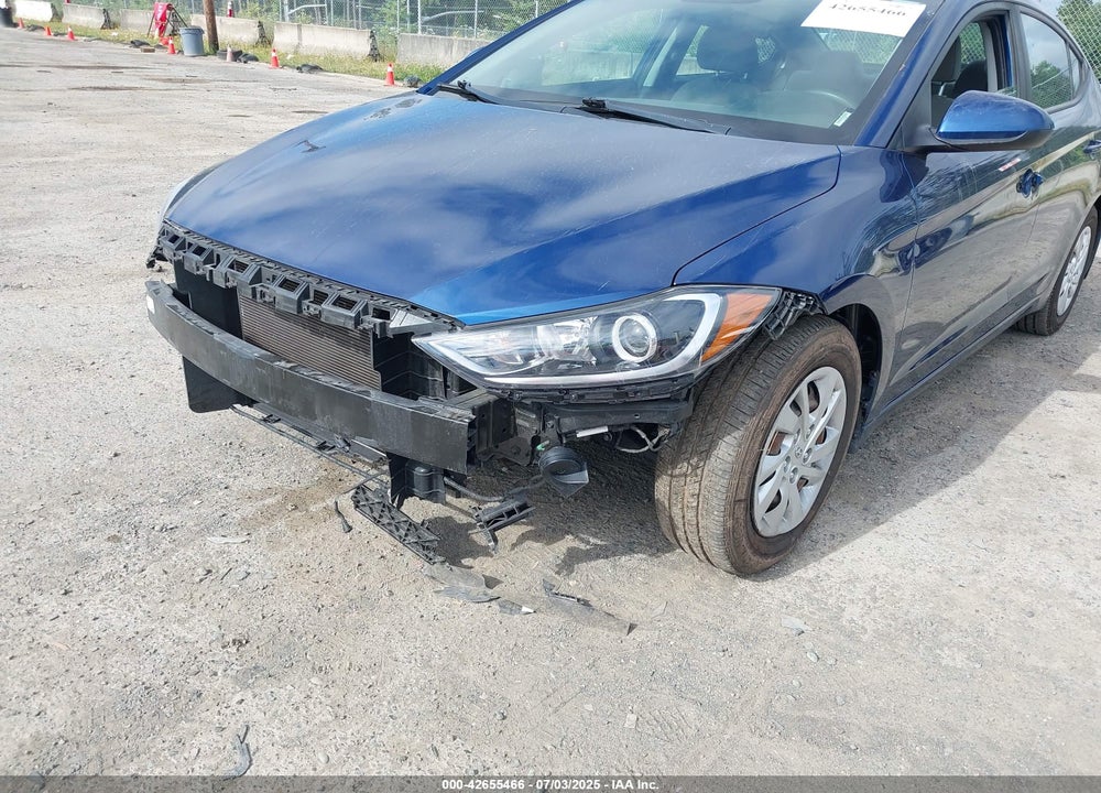 2017 HYUNDAI ELANTRA VIN: 5NPD74LF9HH191212