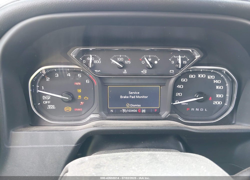2020 GMC SIERRA 1500 VIN: 1GTU9BED8LZ196171