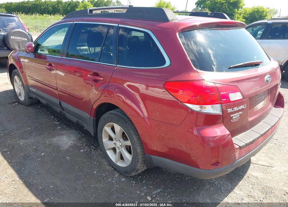 2013 SUBARU OUTBACK 2.5I PREMIUM VIN: 4S4BRBCC6D3271788