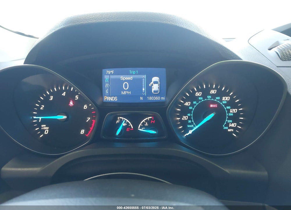 2014 FORD ESCAPE S VIN: 1FMCU0F73EUD10032