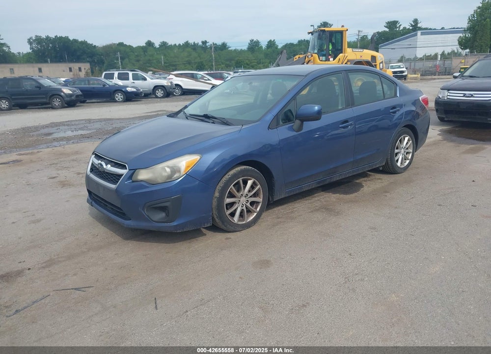 2012 SUBARU IMPREZA VIN: JF1GJAC65CH020869
