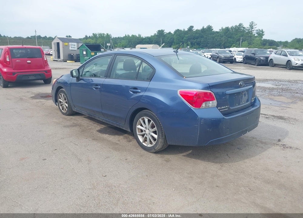 2012 SUBARU IMPREZA VIN: JF1GJAC65CH020869