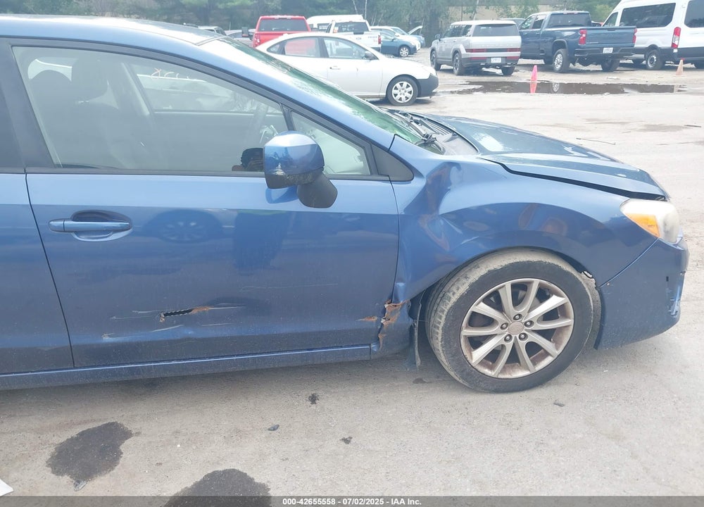 2012 SUBARU IMPREZA VIN: JF1GJAC65CH020869