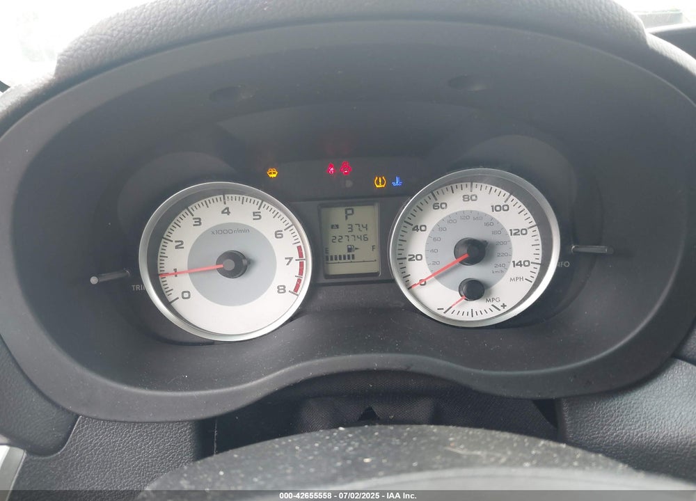 2012 SUBARU IMPREZA VIN: JF1GJAC65CH020869