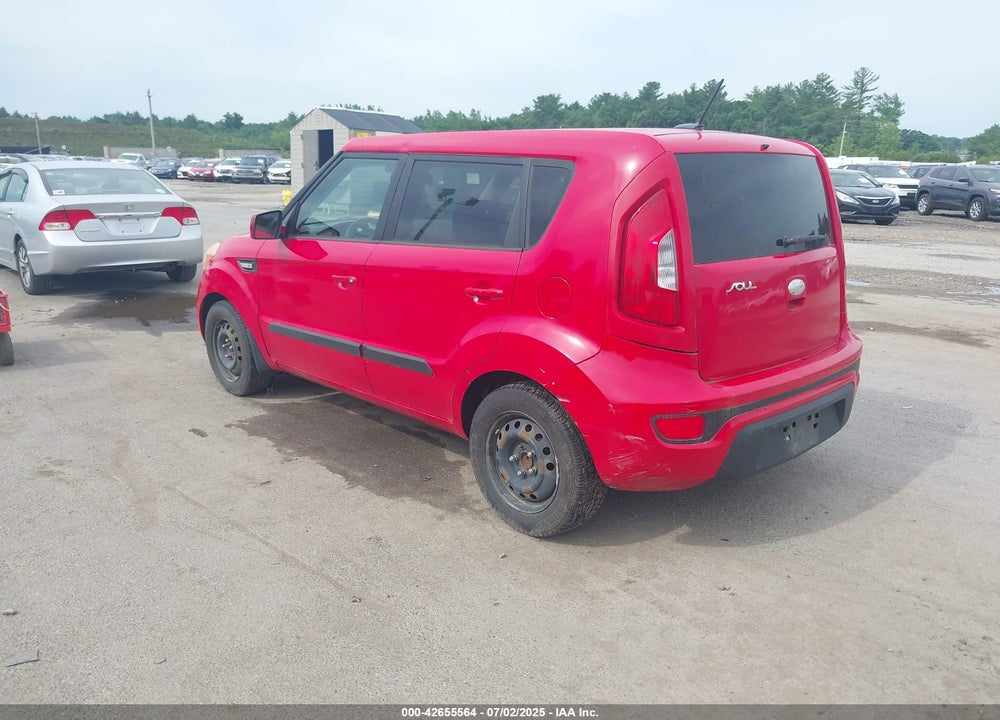 2013 KIA SOUL VIN: KNDJT2A55D7612077
