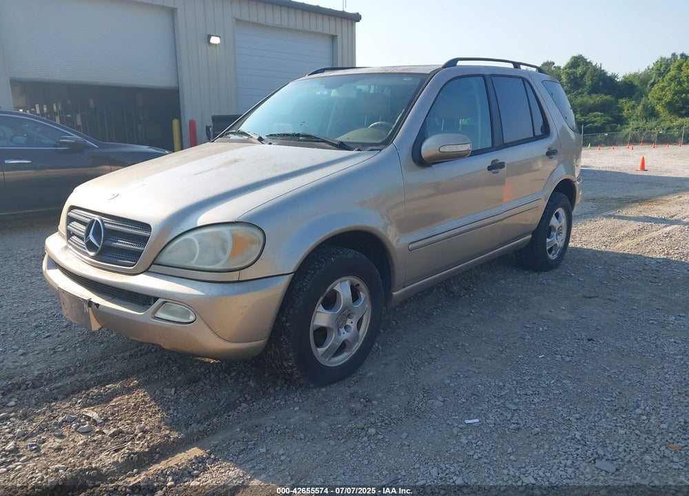 2003 MERCEDES-BENZ ML 320 VIN: 4JGAB54E33A387607