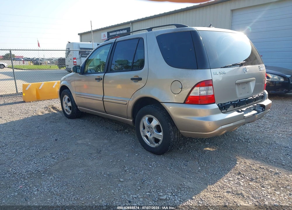 2003 MERCEDES-BENZ ML 320 VIN: 4JGAB54E33A387607