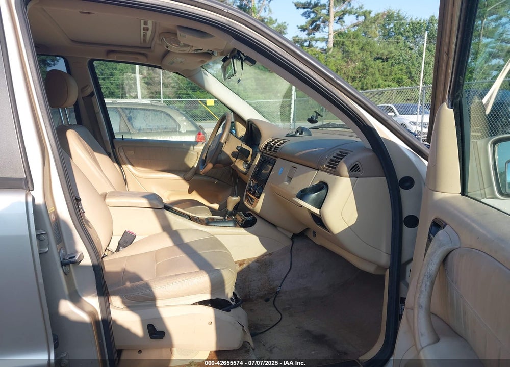 2003 MERCEDES-BENZ ML 320 VIN: 4JGAB54E33A387607