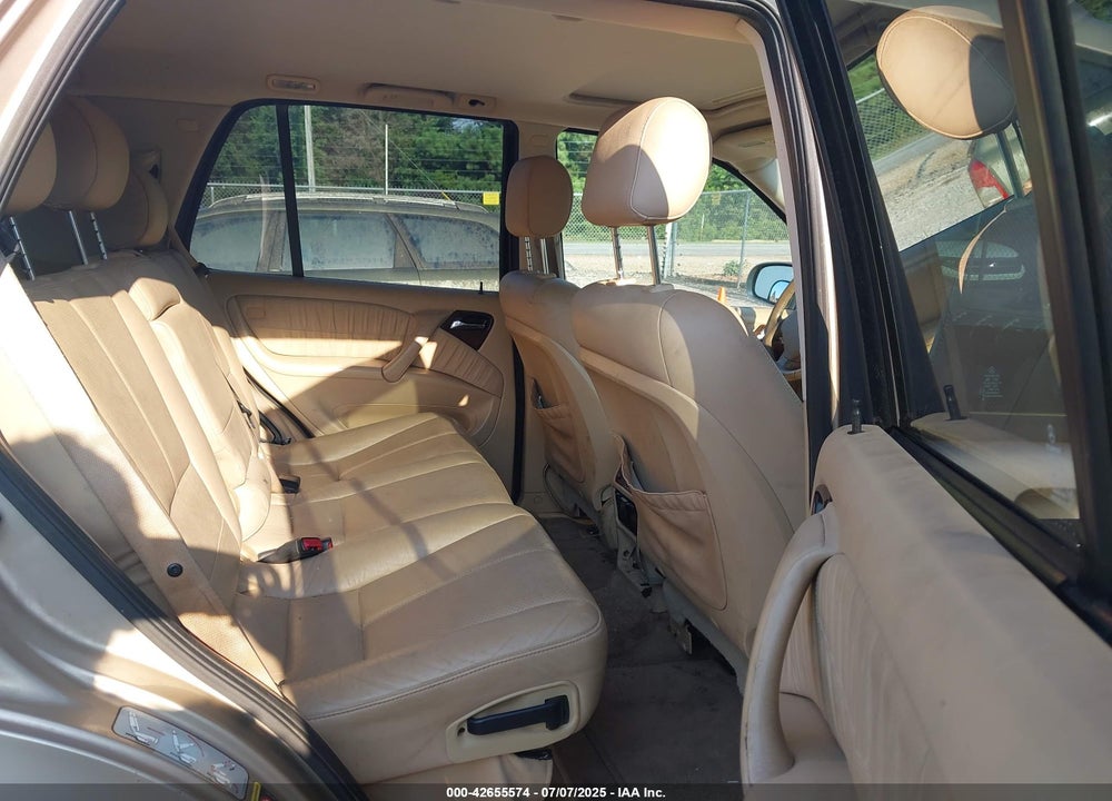 2003 MERCEDES-BENZ ML 320 VIN: 4JGAB54E33A387607