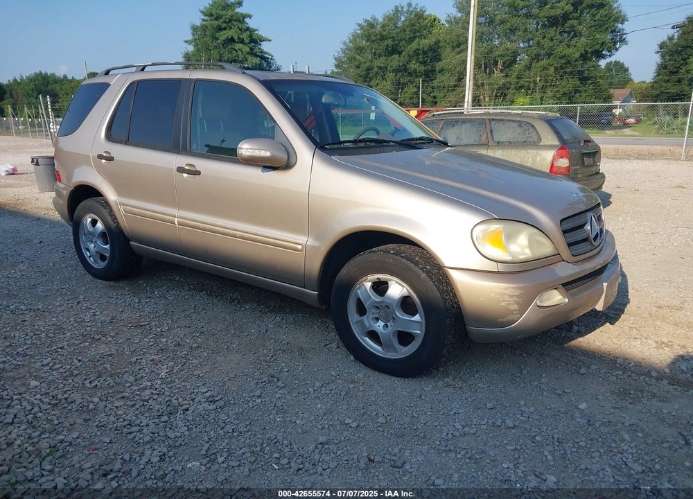 2003 MERCEDES-BENZ ML 320 VIN: 4JGAB54E33A387607