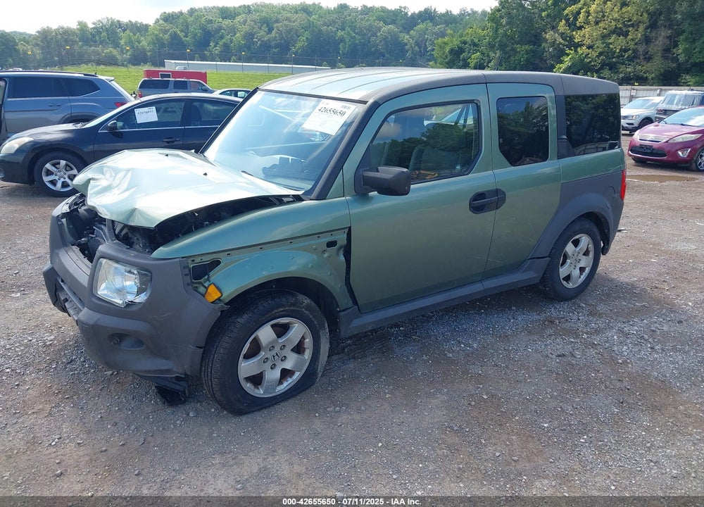 2005 HONDA ELEMENT EX VIN: 5J6YH28605L010995