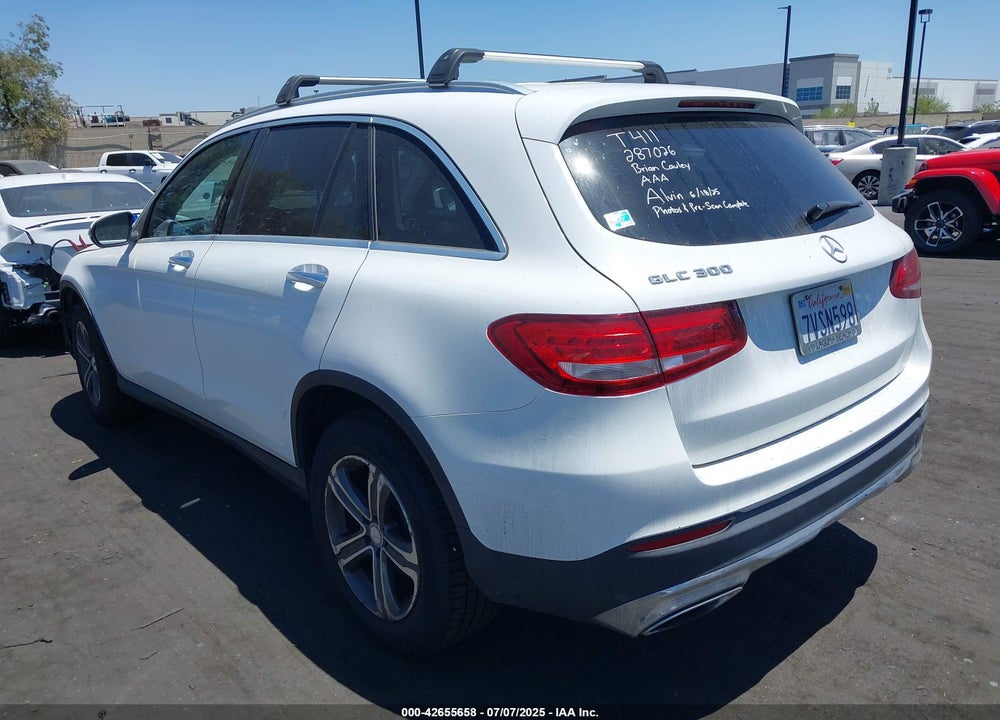 2017 MERCEDES-BENZ GLC 300 VIN: WDC0G4JB9HF183615