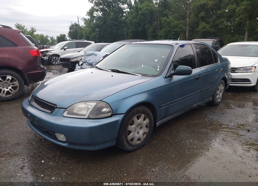 1998 HONDA CIVIC LX VIN: 2HGEJ6670WH629063