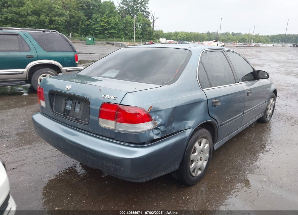 1998 HONDA CIVIC LX VIN: 2HGEJ6670WH629063