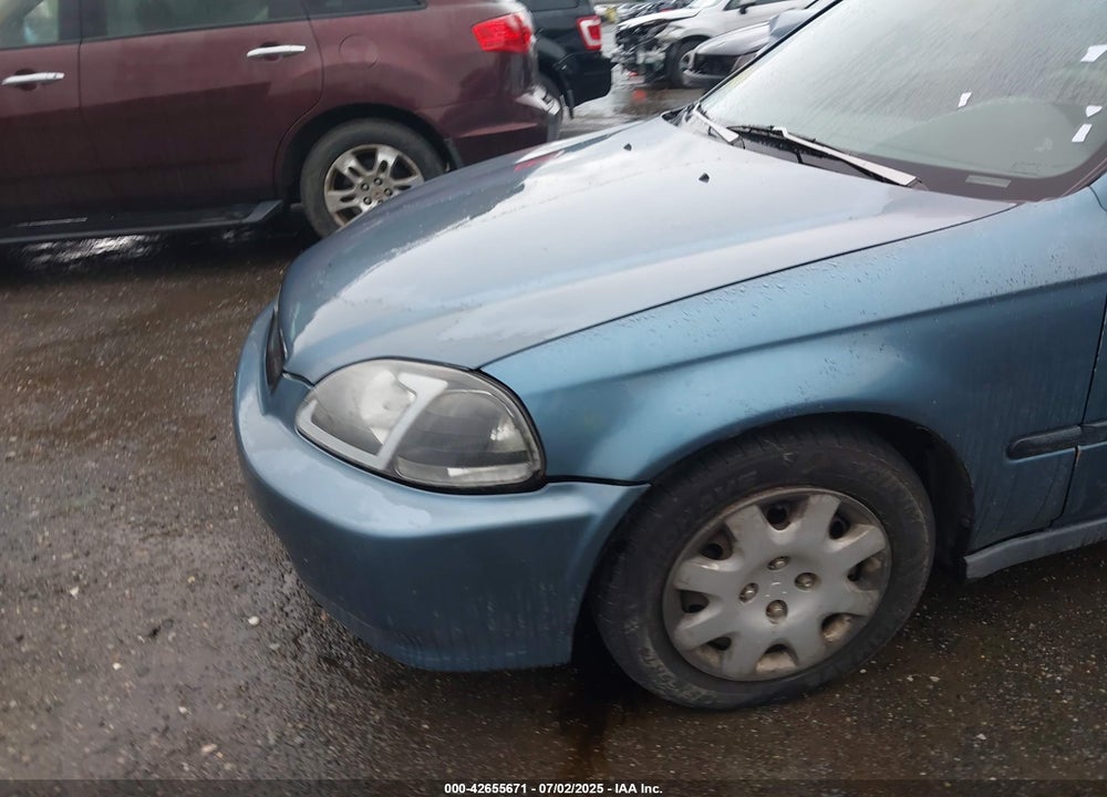 1998 HONDA CIVIC LX VIN: 2HGEJ6670WH629063