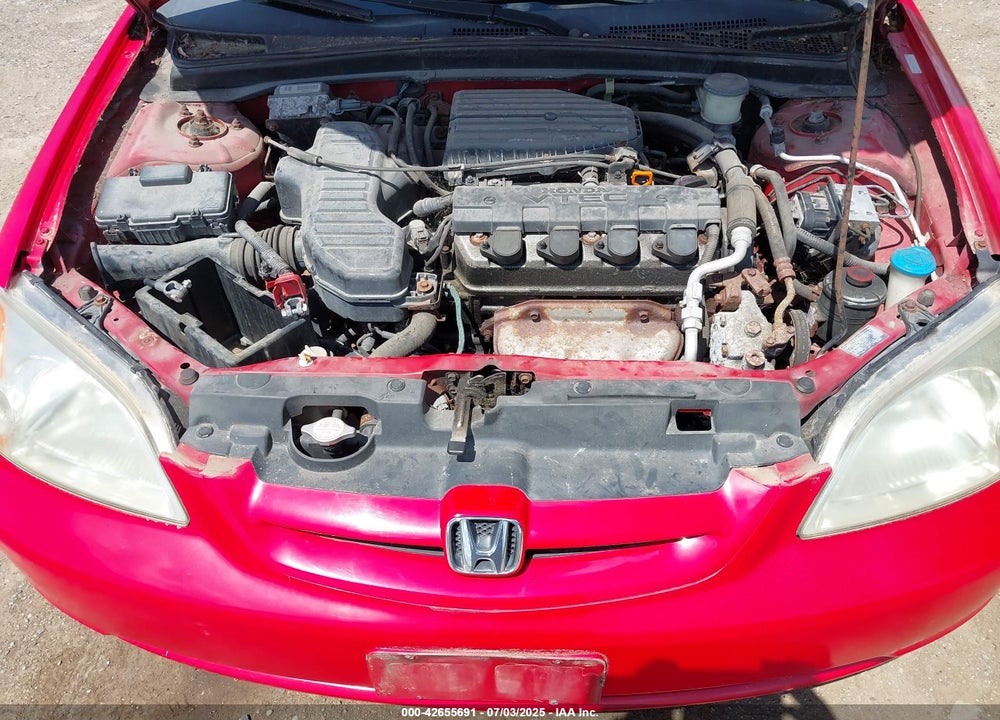 2002 HONDA CIVIC EX VIN: 1HGEM22902L102063