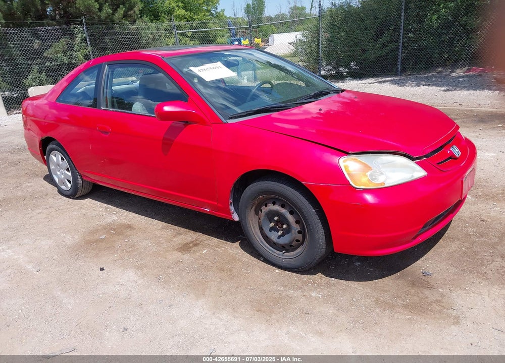 2002 HONDA CIVIC EX VIN: 1HGEM22902L102063