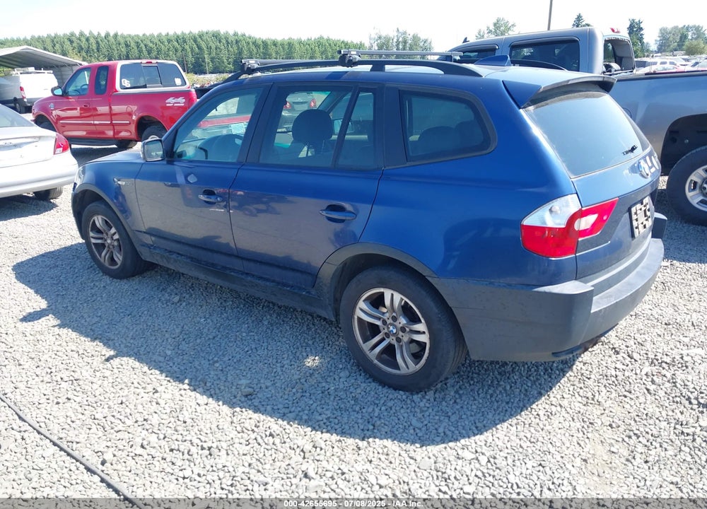 2005 BMW X3 3.0I VIN: WBXPA93435WD15447