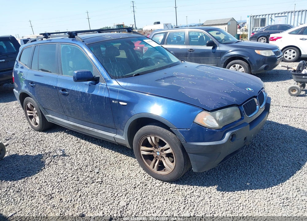 2005 BMW X3 3.0I VIN: WBXPA93435WD15447