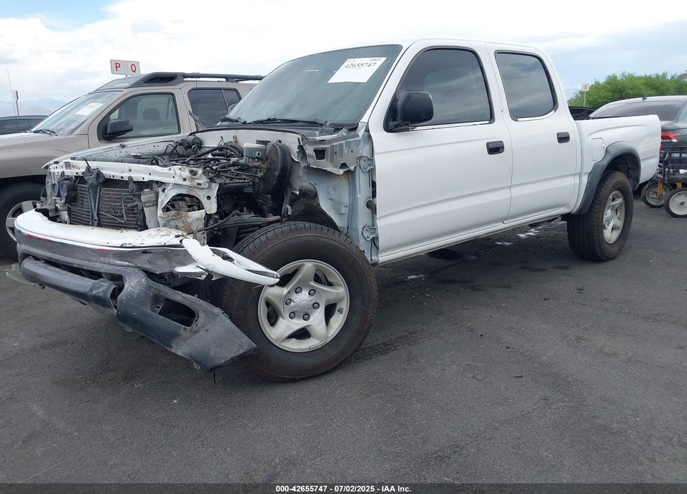 2002 TOYOTA TACOMA PRERUNNER V6 VIN: 5TEGN92N62Z006708