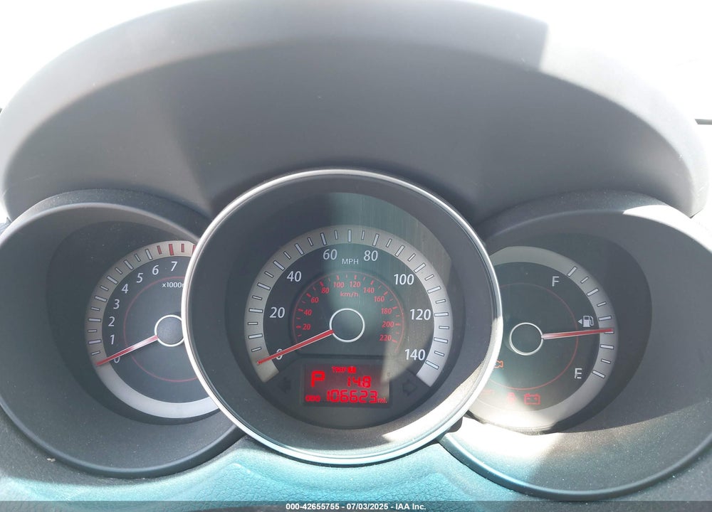 2010 KIA FORTE VIN: KNAFU4A29A5132200