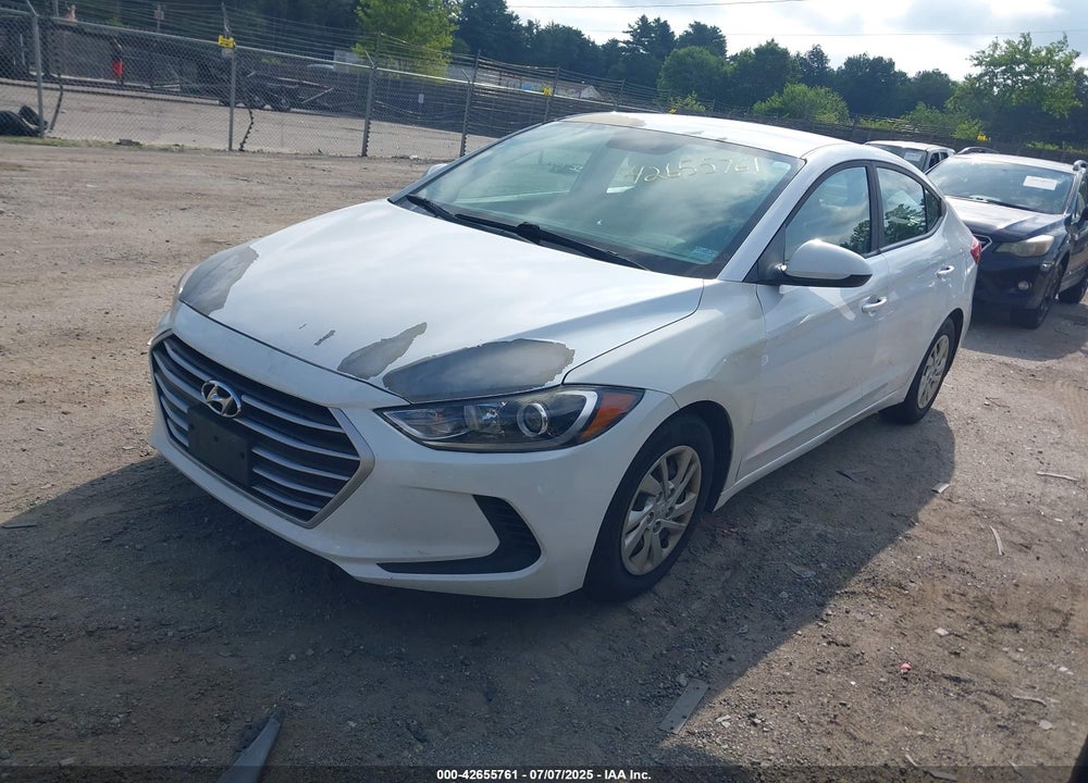2017 HYUNDAI ELANTRA VIN: 5NPD74LF6HH179549