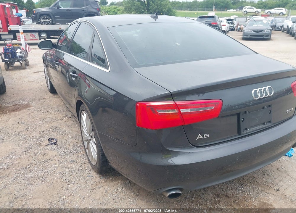 2012 AUDI A6 2.0T PREMIUM VIN: WAUDFAFC6CN081355