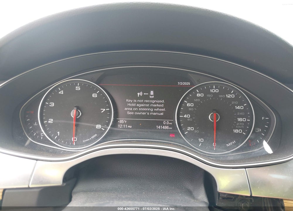 2012 AUDI A6 2.0T PREMIUM VIN: WAUDFAFC6CN081355