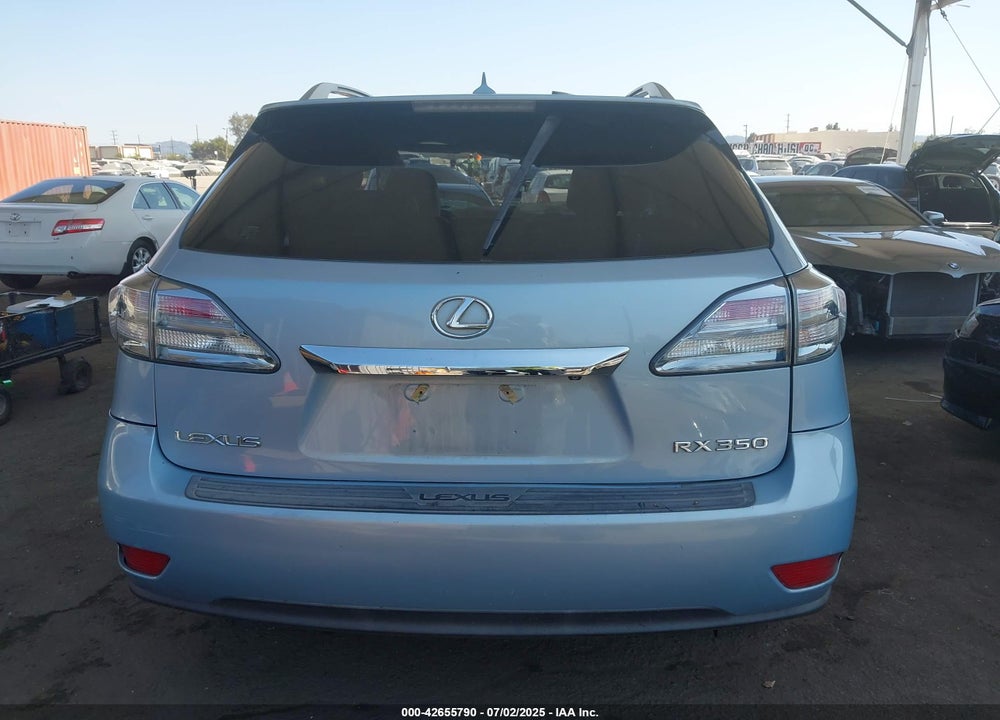 2010 LEXUS RX350 VIN: JTJZK1BA5A2401298