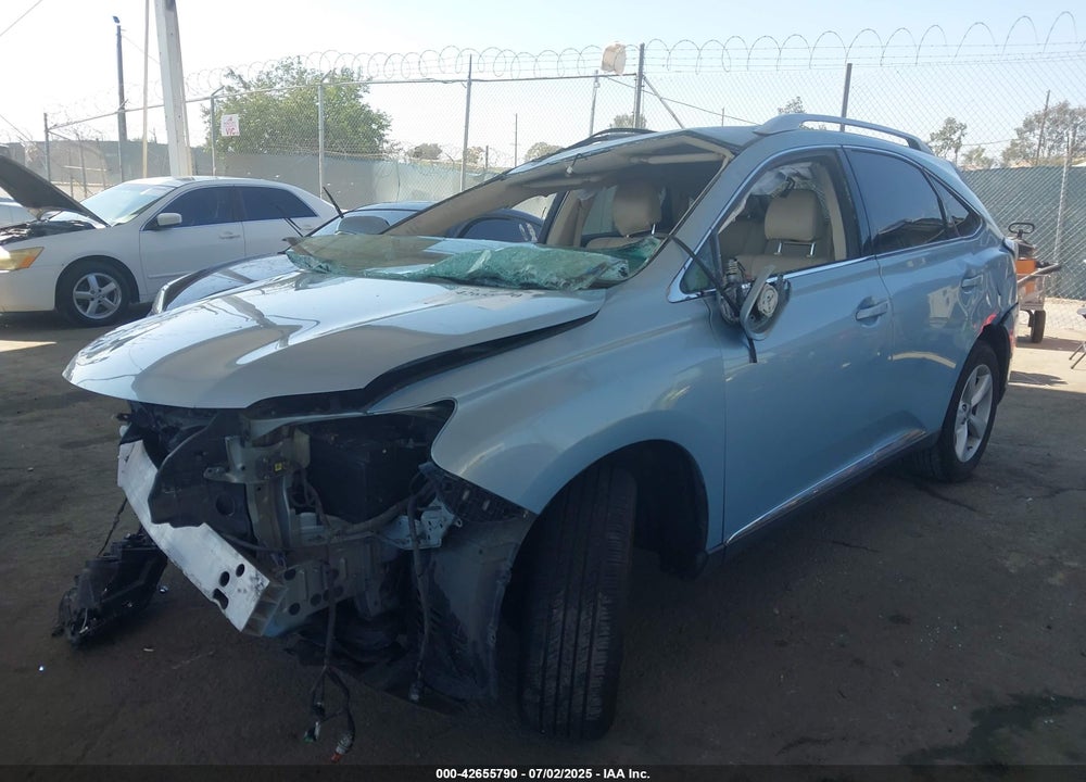 2010 LEXUS RX350 VIN: JTJZK1BA5A2401298
