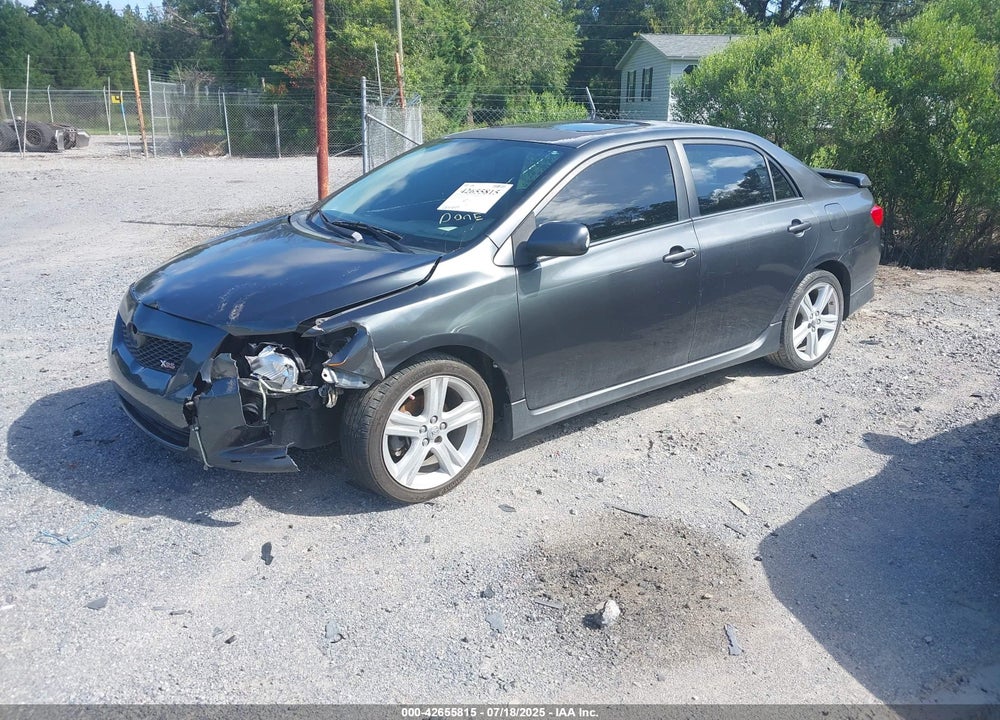 2009 TOYOTA COROLLA VIN: 1NXBE40E09Z035166