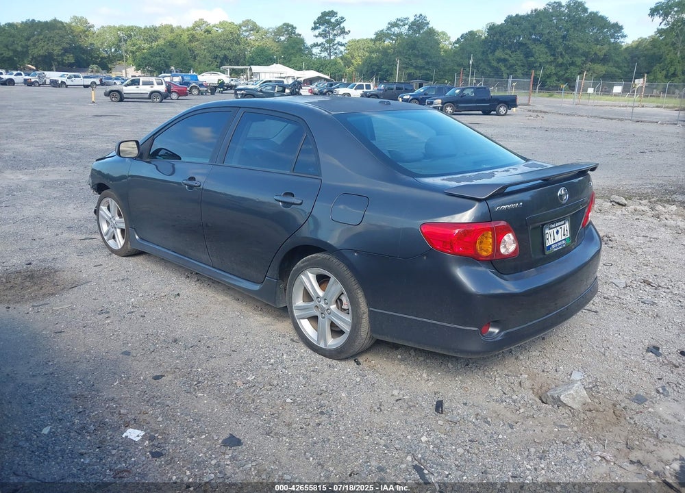 2009 TOYOTA COROLLA VIN: 1NXBE40E09Z035166