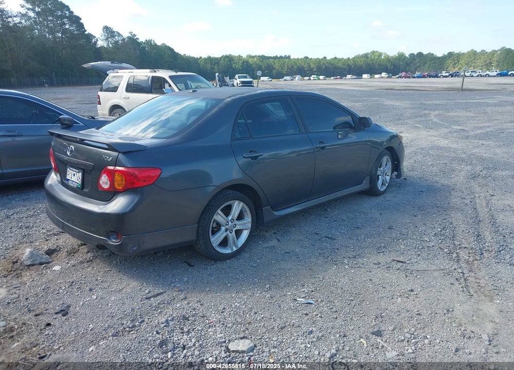 2009 TOYOTA COROLLA VIN: 1NXBE40E09Z035166