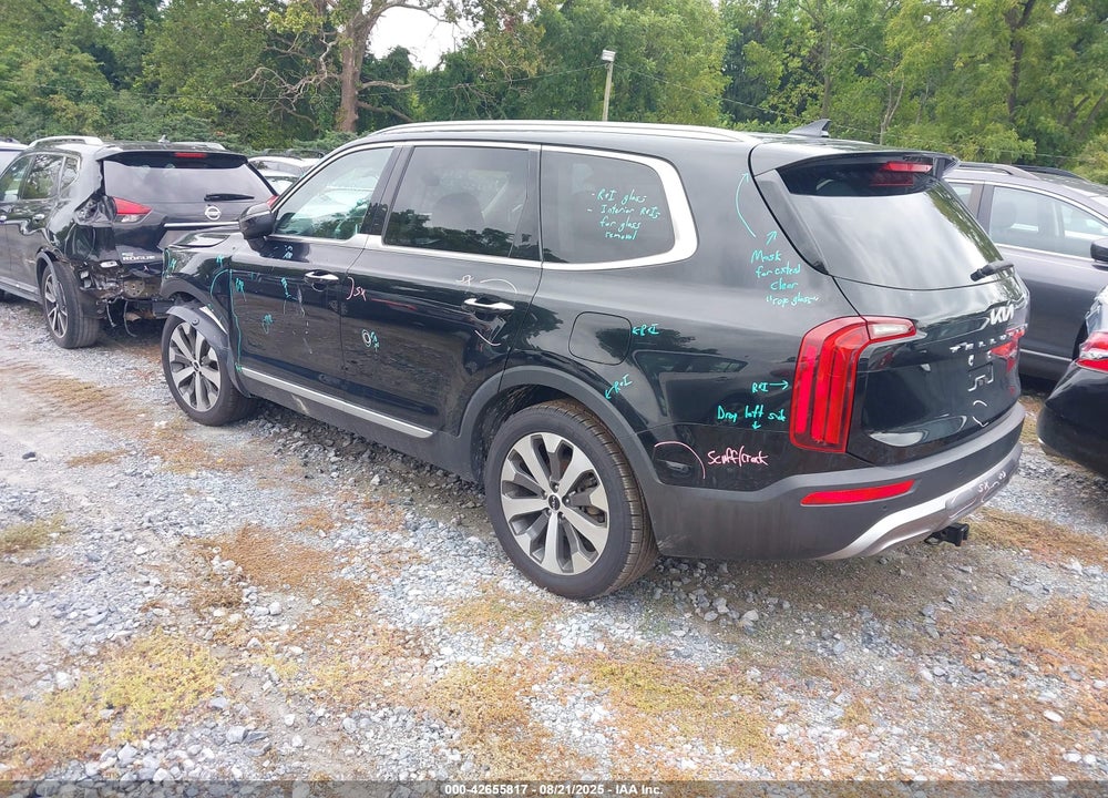 2022 KIA TELLURIDE VIN: 5XYP64HC1NG228304