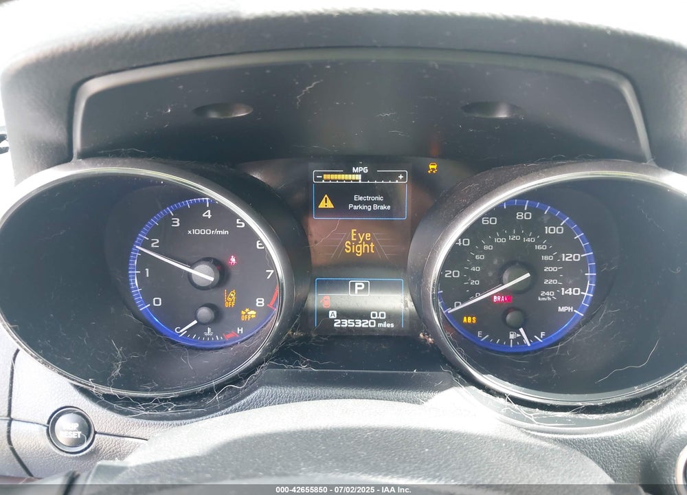 2015 SUBARU OUTBACK VIN: 4S4BSANC0F3292733