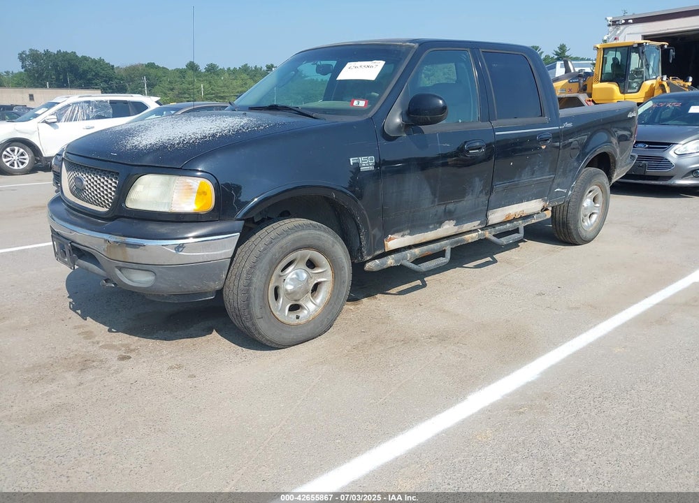 2002 FORD F-150 LARIAT/XLT VIN: 1FTRW08L62KE40056