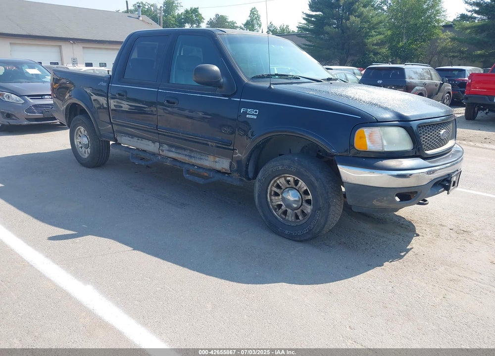 2002 FORD F-150 LARIAT/XLT VIN: 1FTRW08L62KE40056