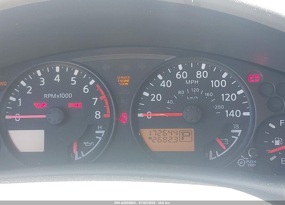 2010 NISSAN XTERRA VIN: 5N1AN0NW3AC507523