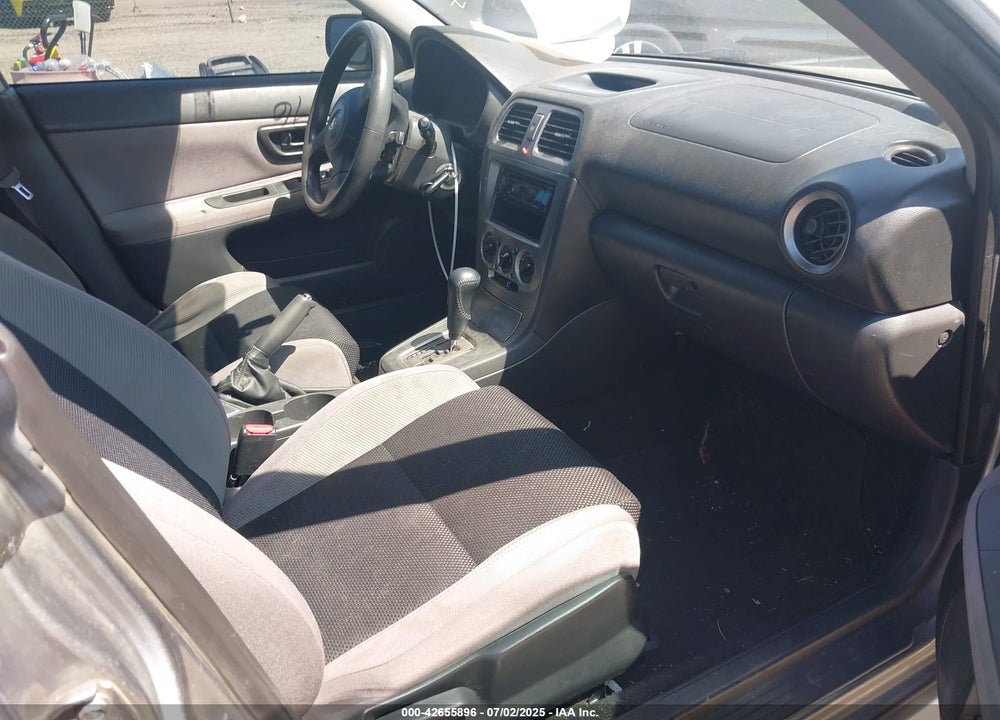 2007 SUBARU IMPREZA VIN: JF1GG61667H818186